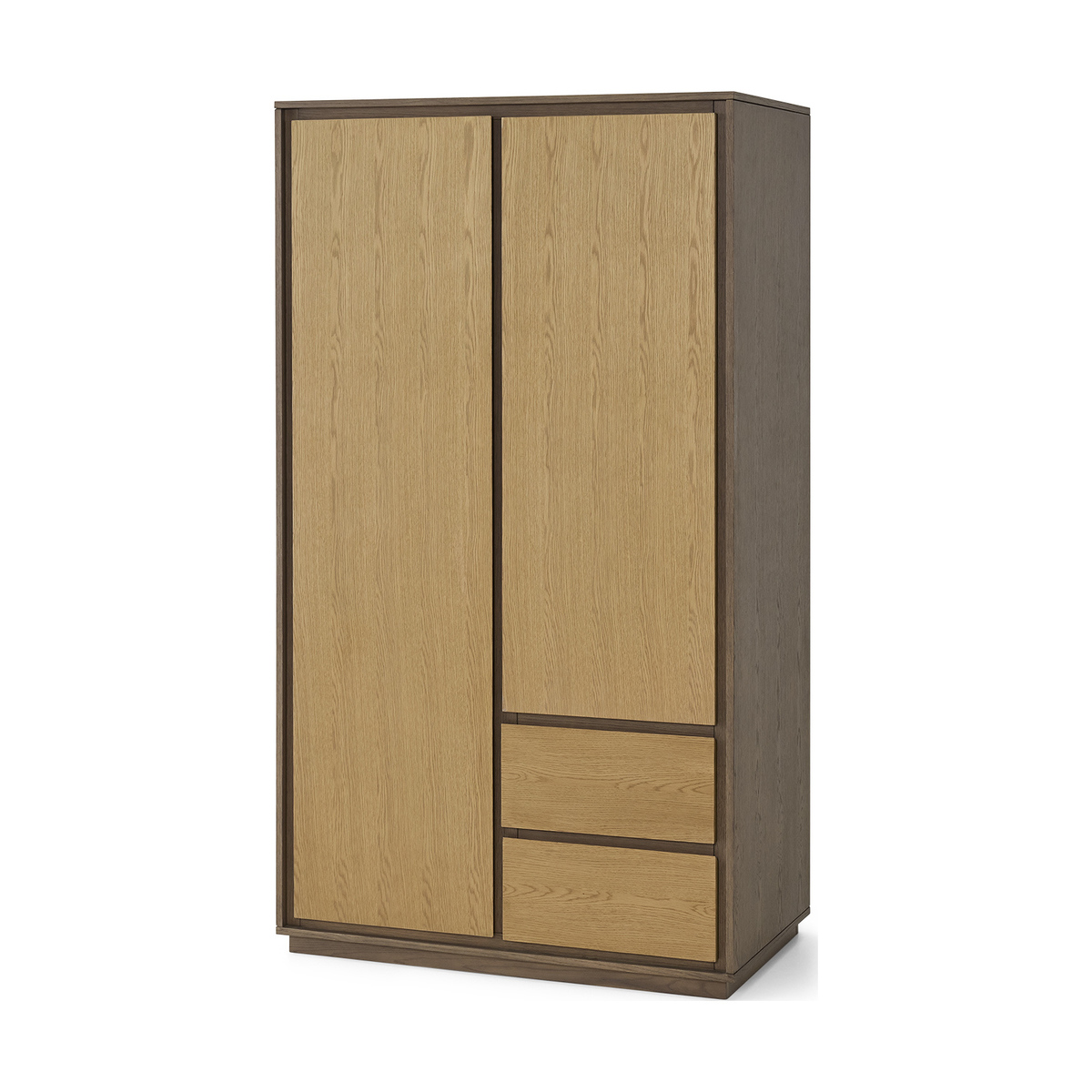 Arbery Double Wardrobe, Oak Veneer – image 2