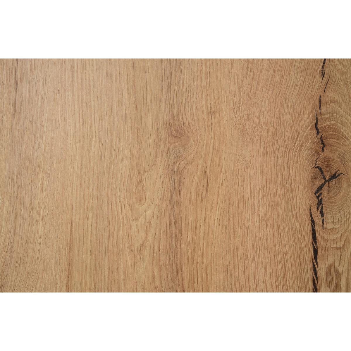 Damien Triple Wardrobe, Distressed Oak Effect & Black – image 10