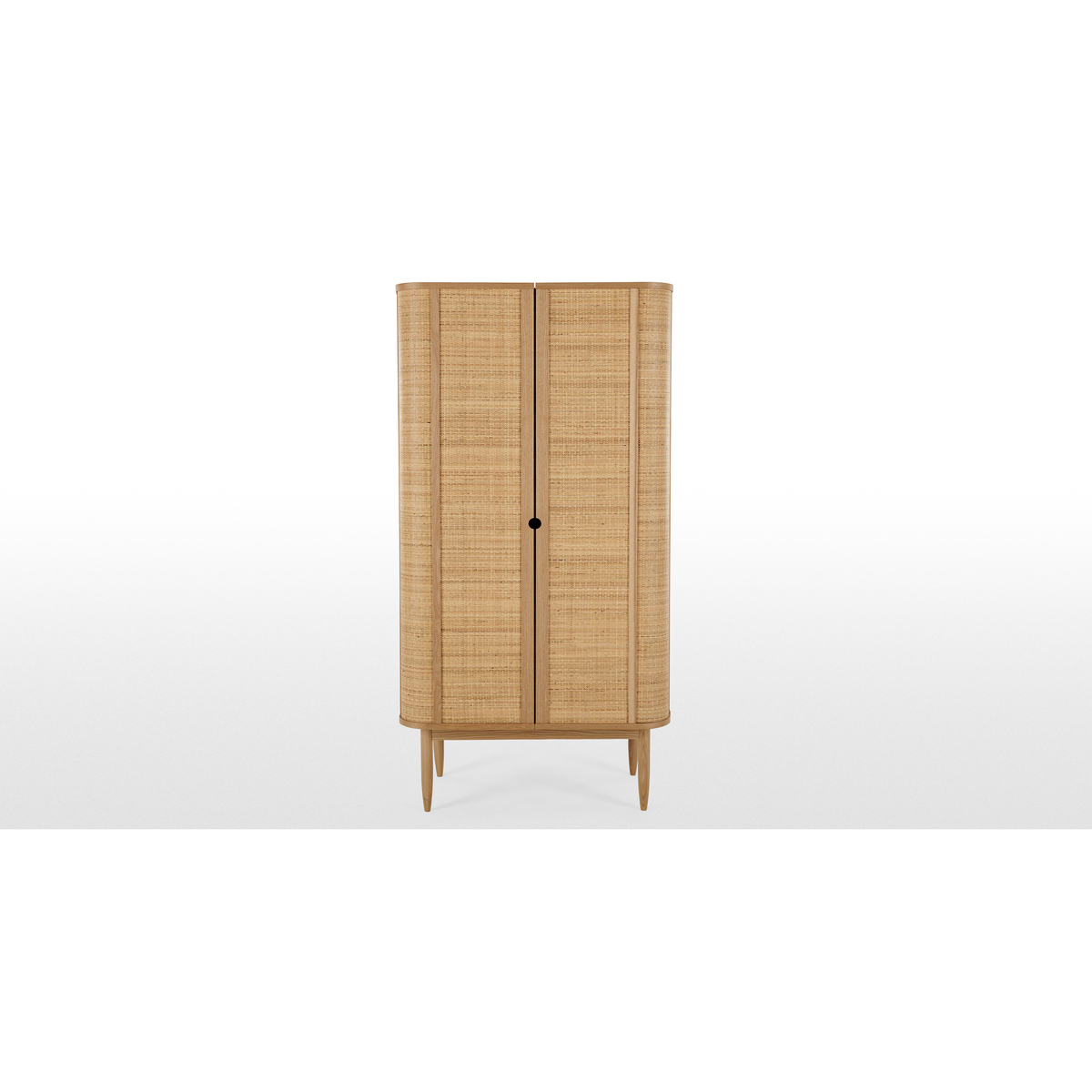Liana Double Wardrobe, Ash & Rattan – image 5