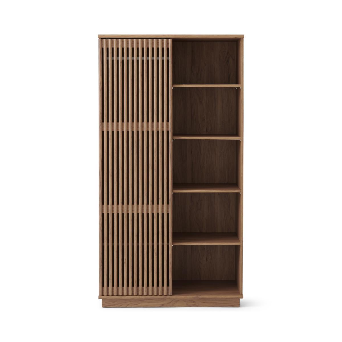 Tulma Double Sliding Door Wardrobe, Oak Effect – image 2
