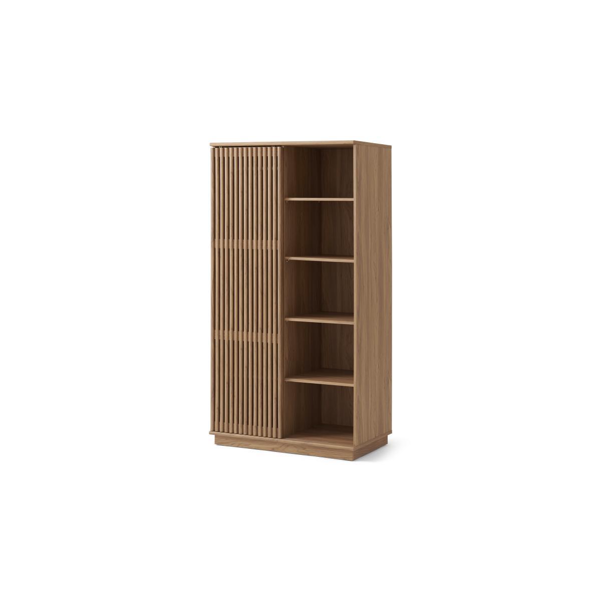Tulma Double Sliding Door Wardrobe, Oak Effect – image 3