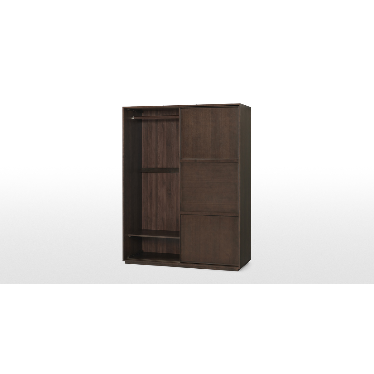 Langdon 150cm Sliding Wardrobe, Walnut – image 6