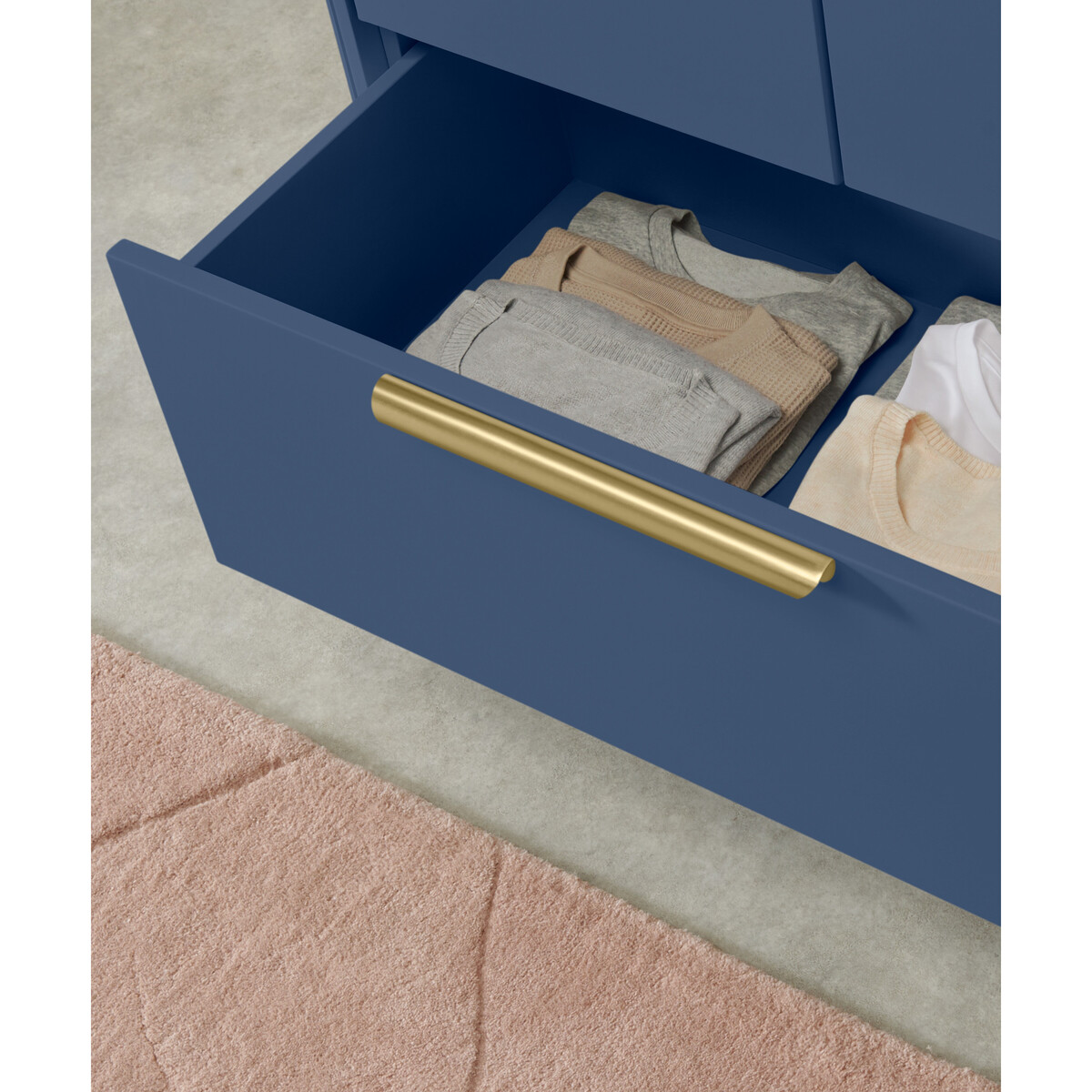 Ebro Double Wardrobe, Blue – image 7