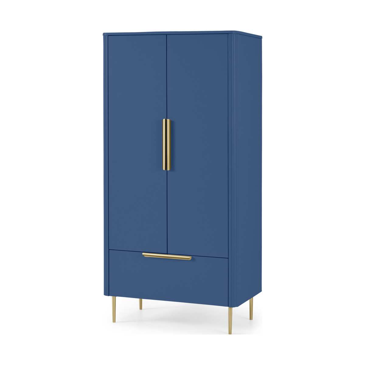 Ebro Double Wardrobe, Blue – image 2
