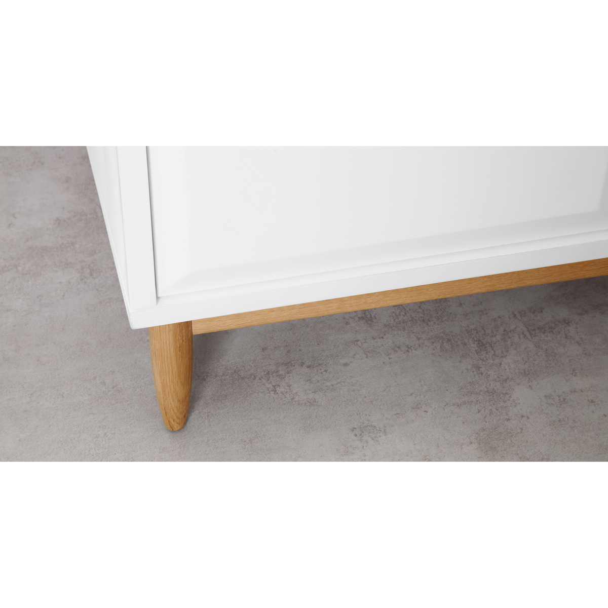 Willow Triple Wardrobe, White and Oak – image 6