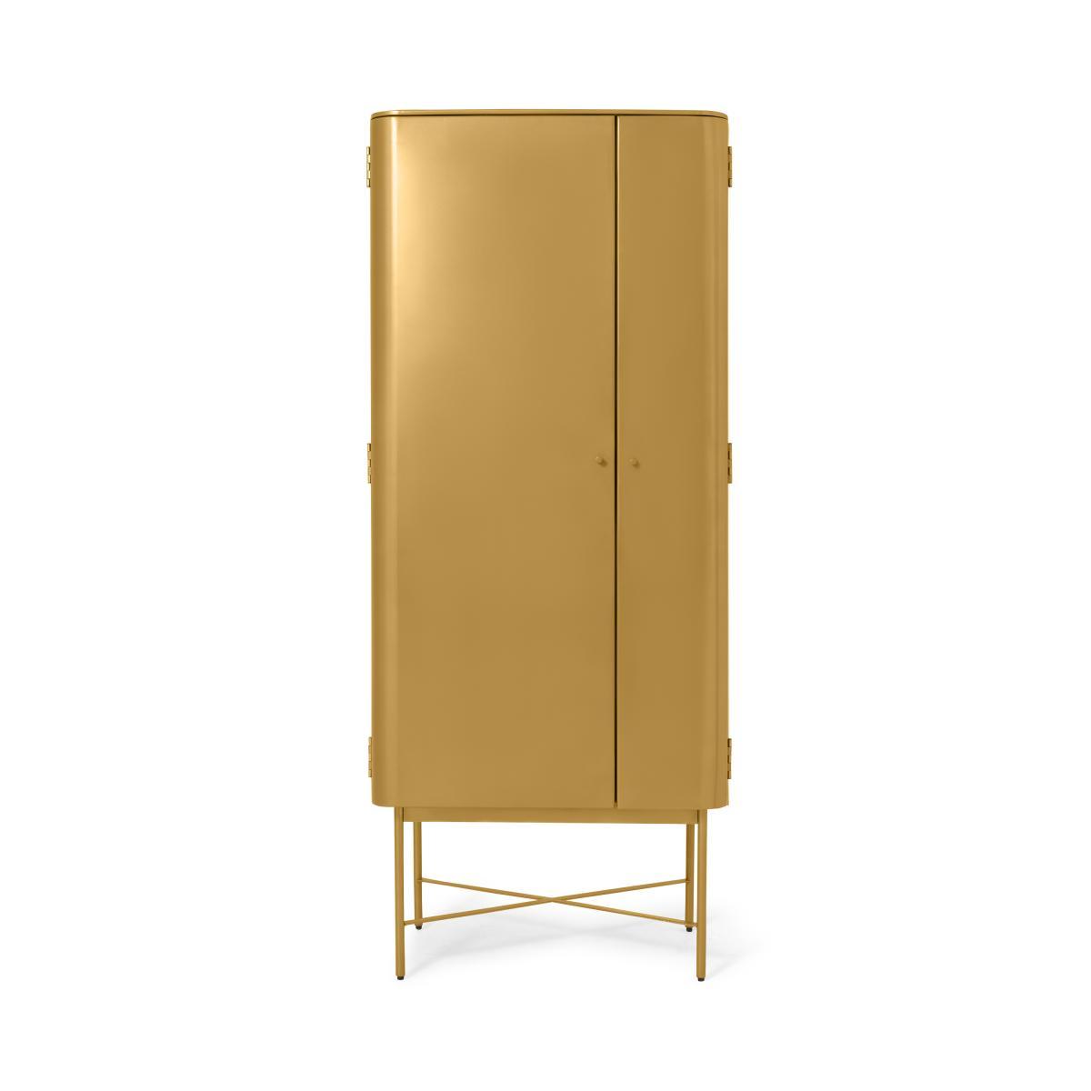 Christo Compact Wardrobe, Metal – image 2