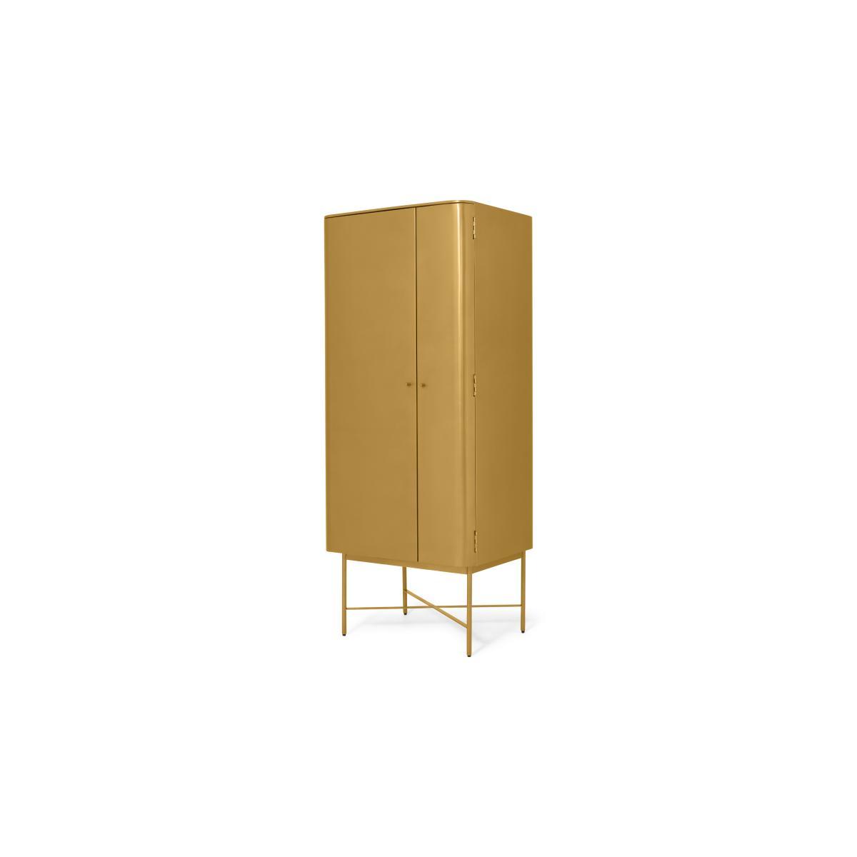 Christo Compact Wardrobe, Metal – image 3