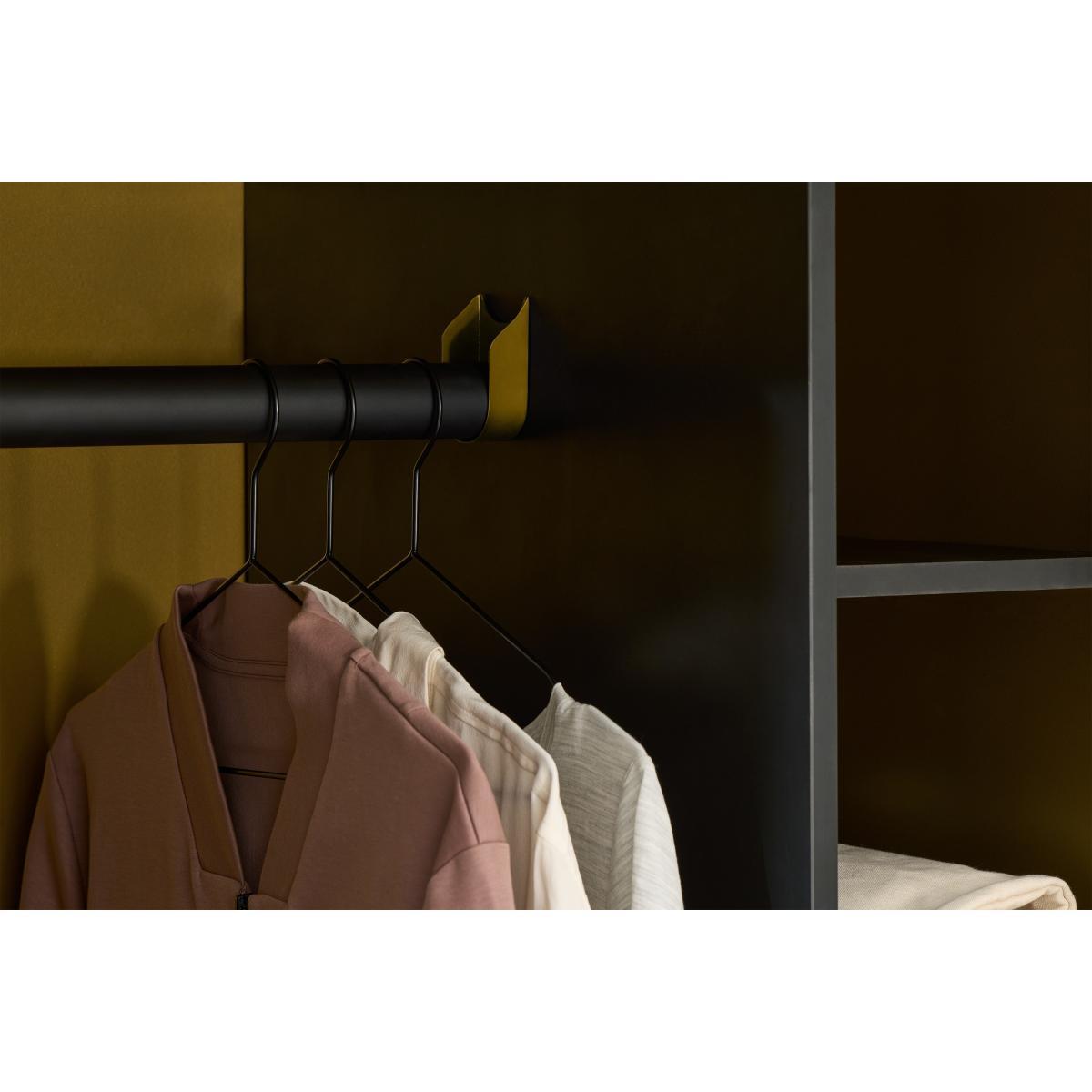 Christo Compact Wardrobe, Metal – image 6