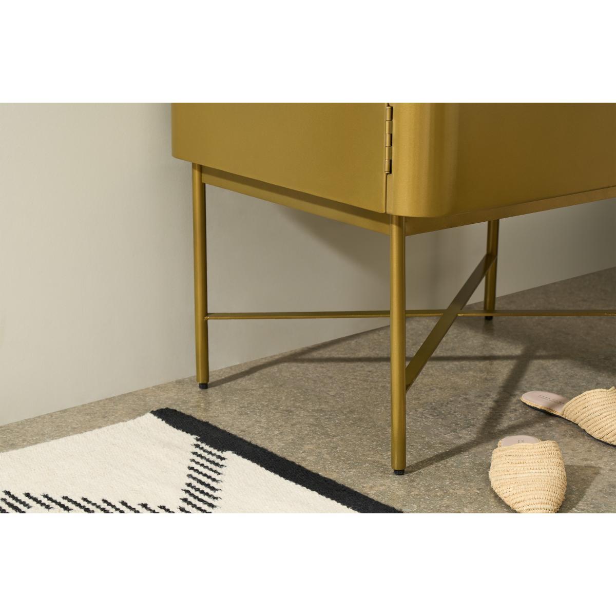 Christo Compact Wardrobe, Metal – image 8