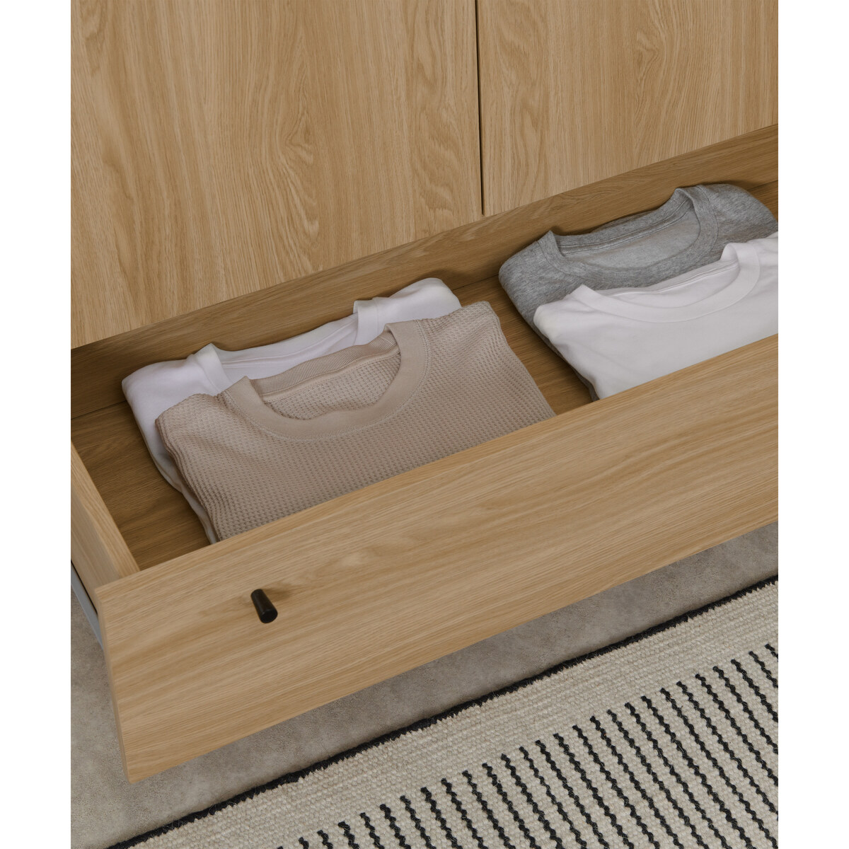 Asger Wardrobe, Oak Effect – image 8