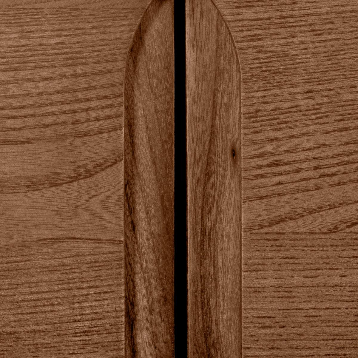Ledger Wardrobe, Dark Stain Ash – image 12