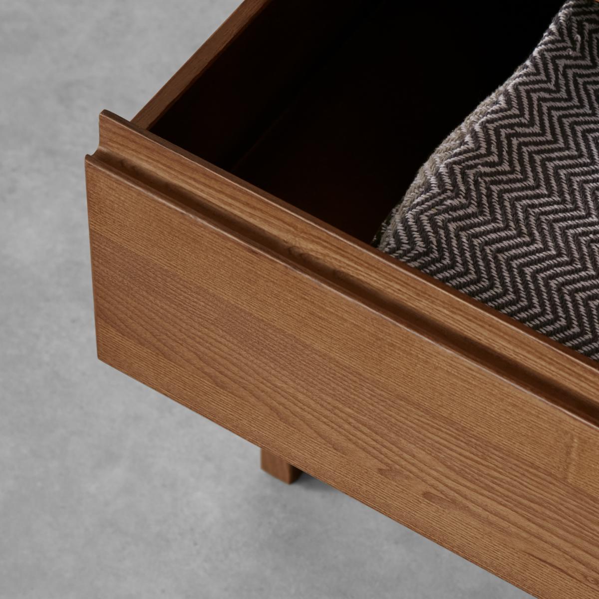 Ledger Wardrobe, Dark Stain Ash – image 10