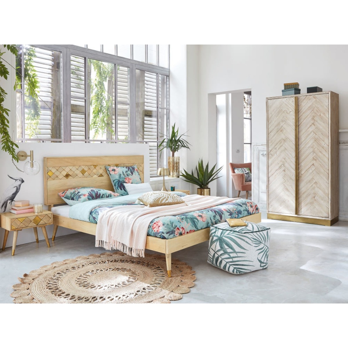 2-Door Wardrobe Ondine – image 6