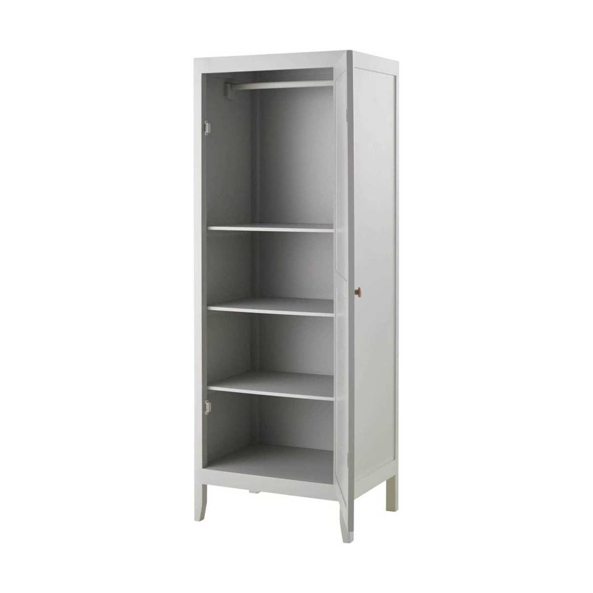 Grey Pine 1-Door Wardrobe Sweet – image 2
