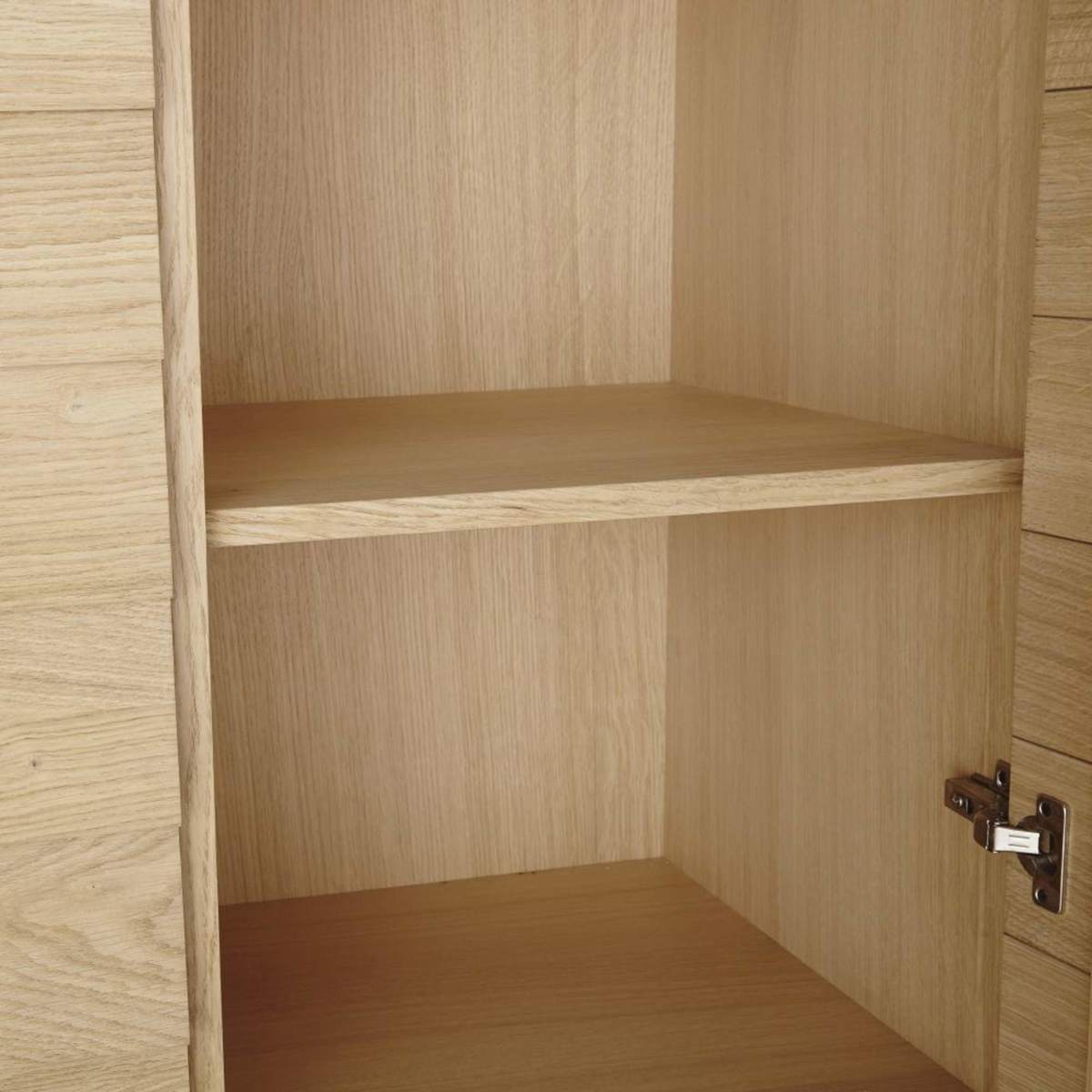 3-Door Wardrobe Sand – image 4