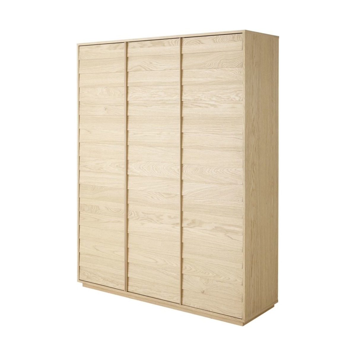 3-Door Wardrobe Sand – image 2
