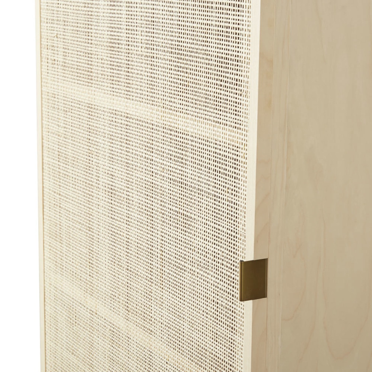 1-Door Woven Rattan Wardrobe Solstice – image 4