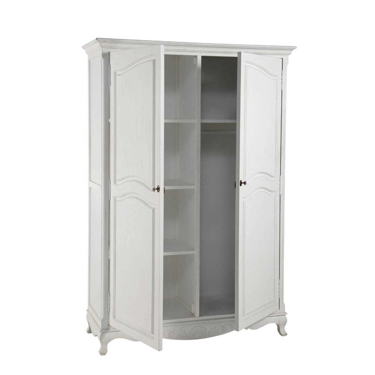 White Paulownia Wardrobe Joséphine – image 2