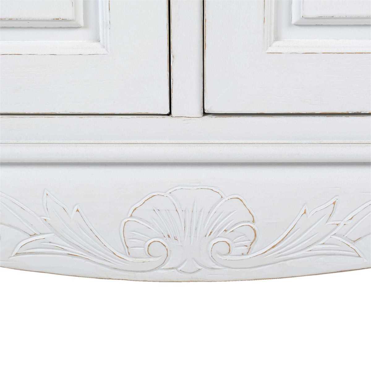 White Paulownia Wardrobe Joséphine – image 3