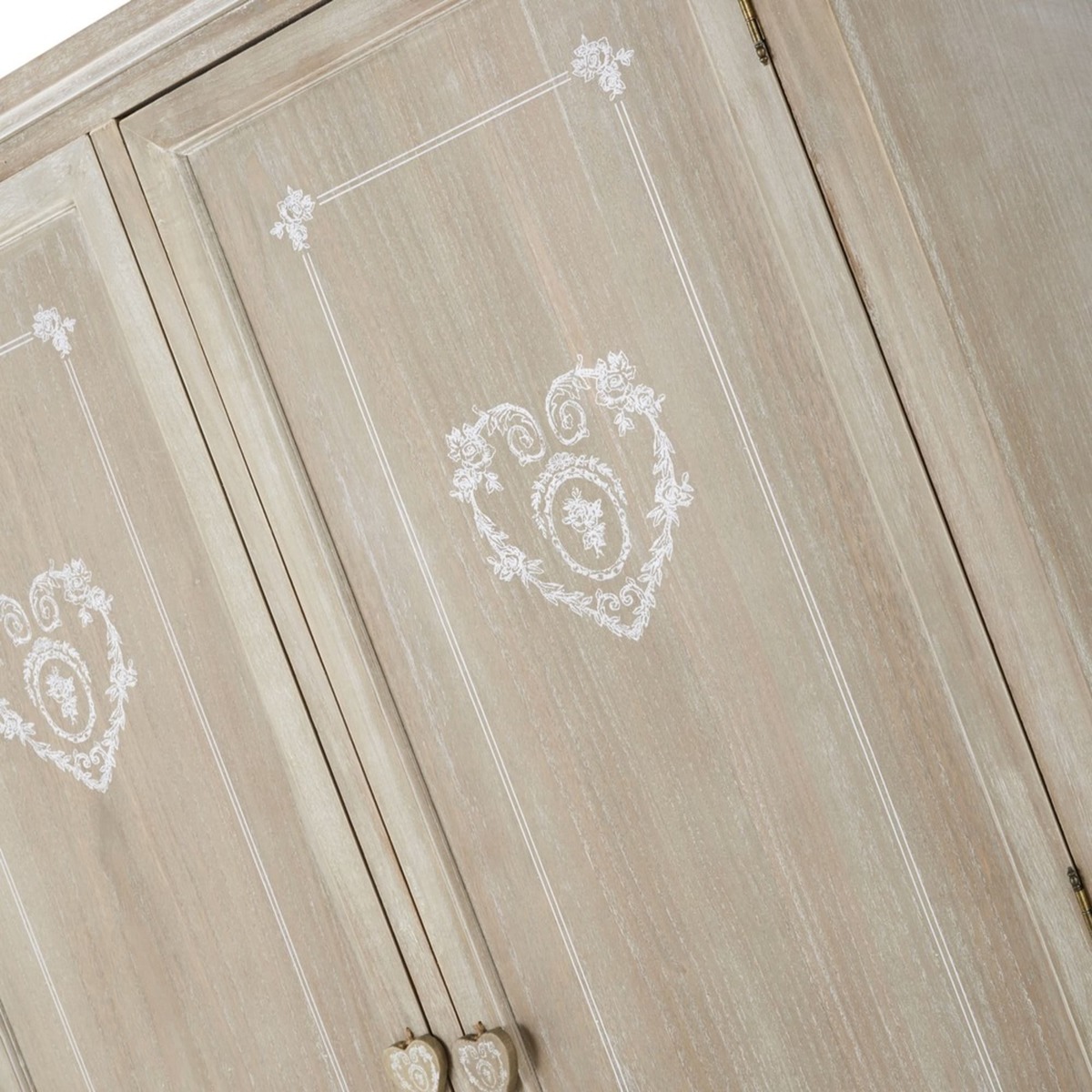 Greyed Paulownia Wood Closet Camille – image 7