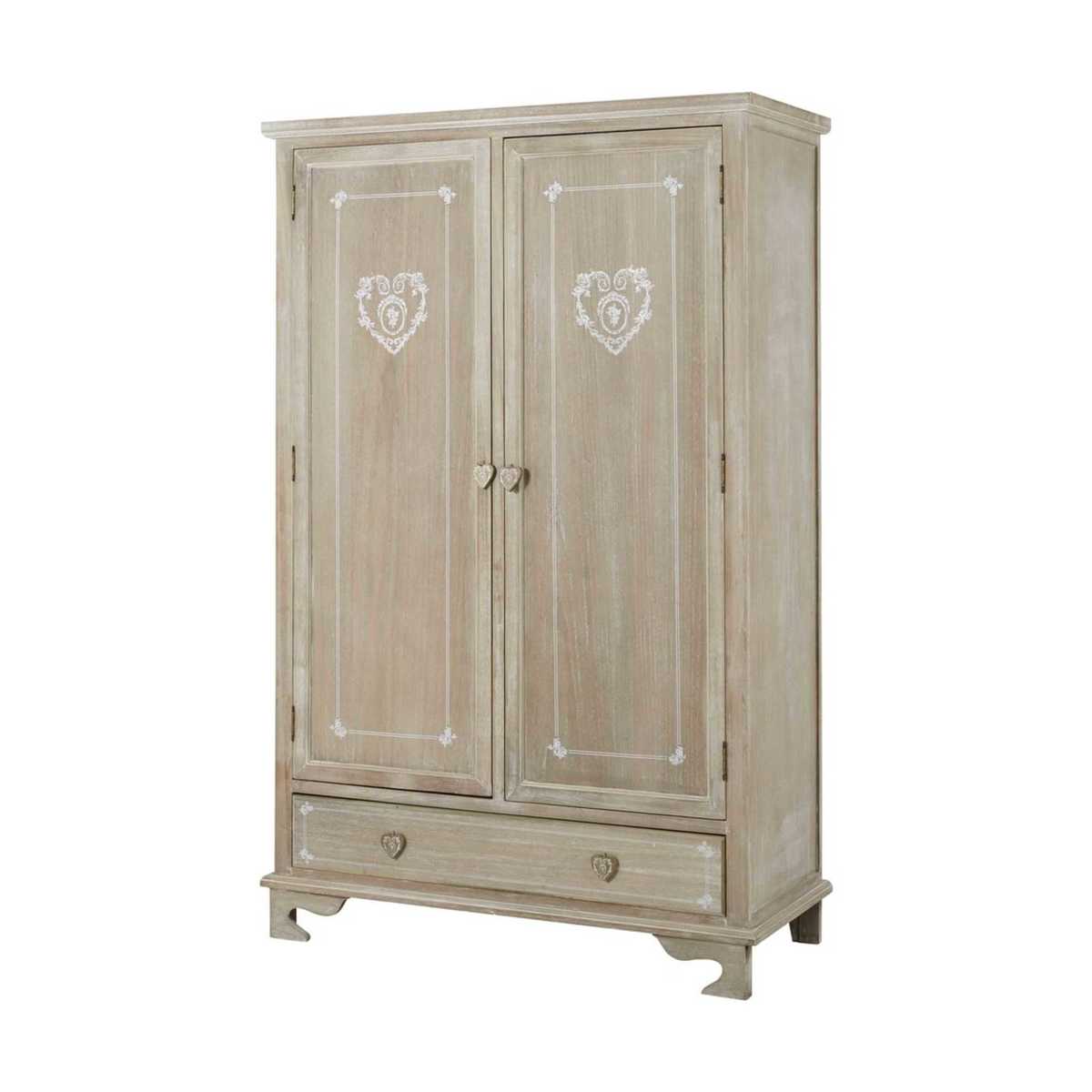 Greyed Paulownia Wood Closet Camille – image 2