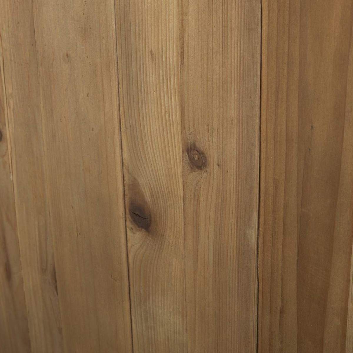 Recycled Pine 2-Door 2-Drawer Wardrobe Cappadoce – image 5
