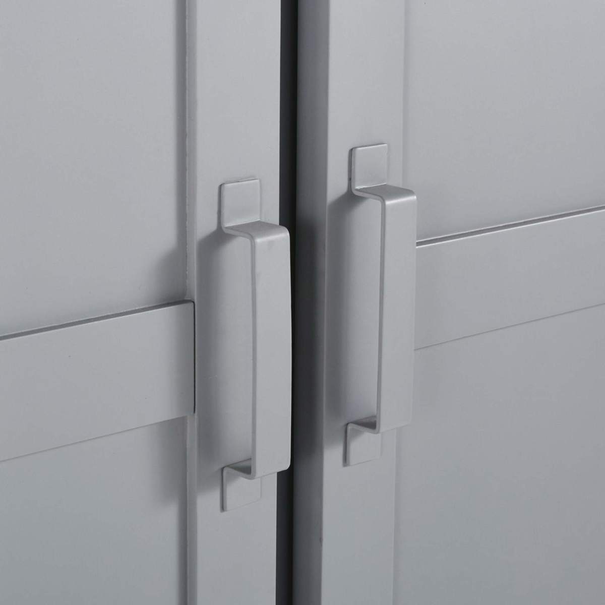 Grey Pine 2-Door Wardrobe Petit Bolide – image 5