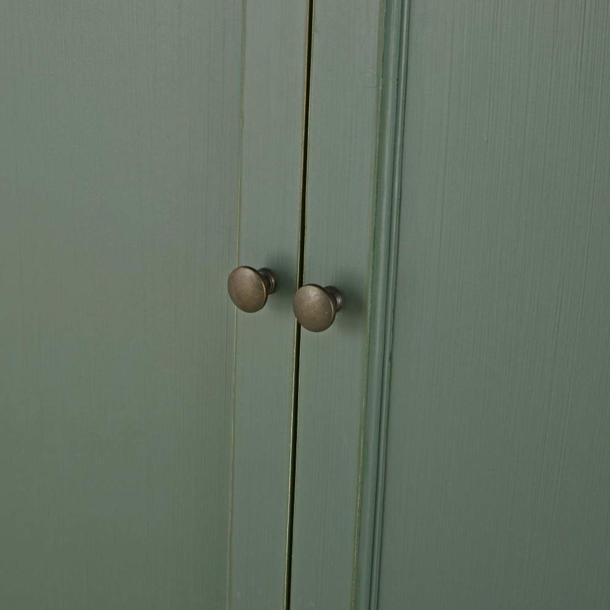 Khaki 2-Door 1-Drawer Wardrobe Selena – image 5