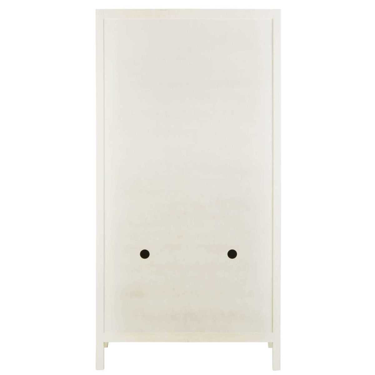 Ivory 2-Doors-1-Drawer Wardrobe Alix – image 3