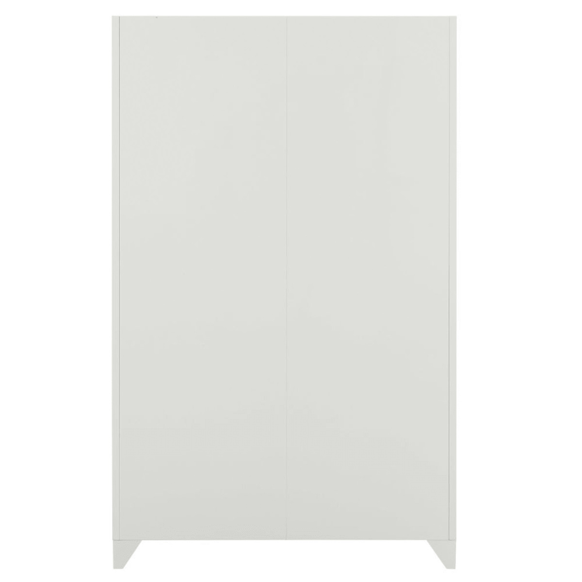 Metal industrial closet in white W 115cm Loft – image 3