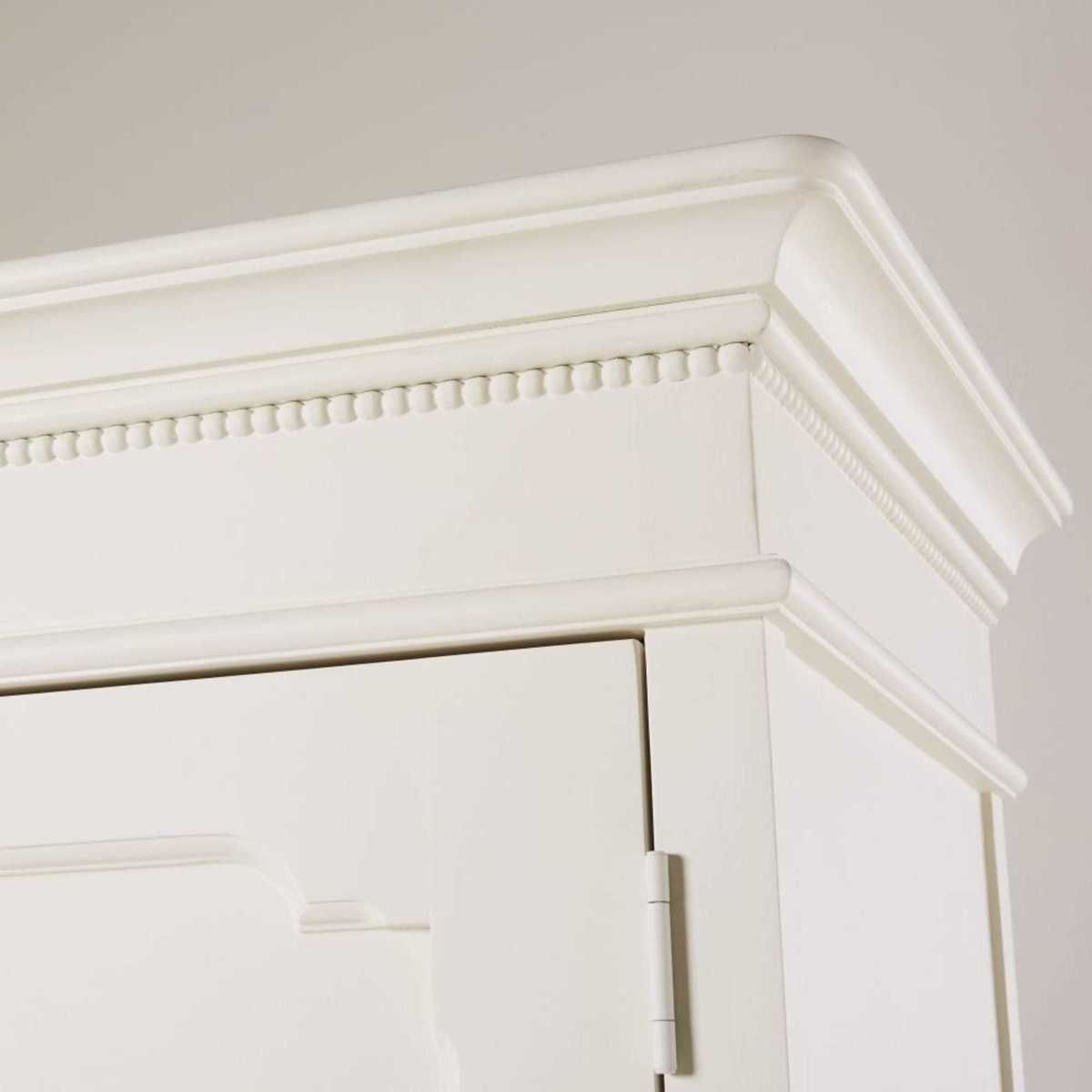 Off-White 2-Door Wardrobe Idylle – image 6