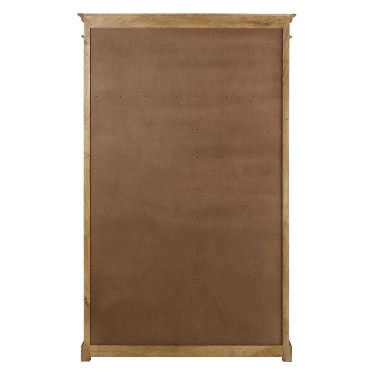 Mango wood wardrobe Naturaliste – image 2