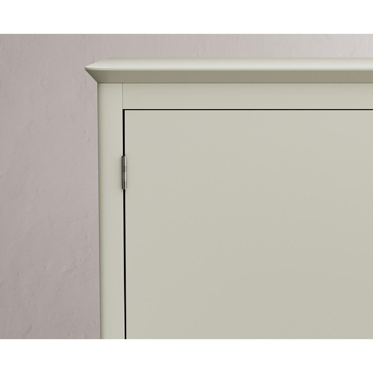 Ancona Oak and Soft Green Painted Double Wardrobe – image 7