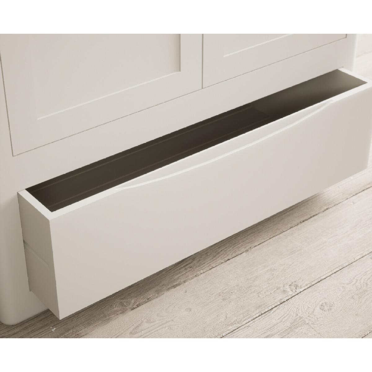 Harper Soft White Painted Double Wardrobe – image 7