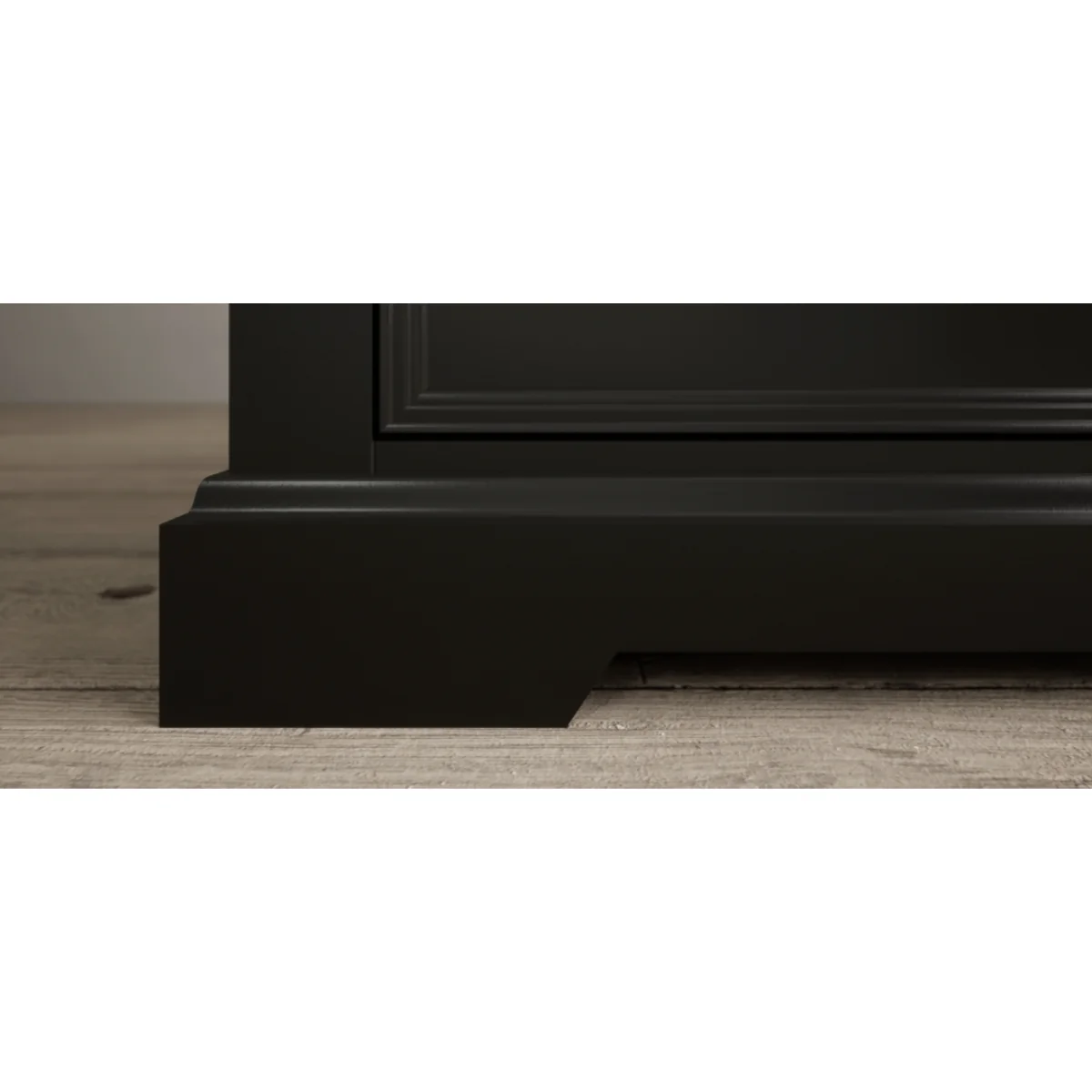 Charlton Oak and Black Painted Double Wardrobe – image 10