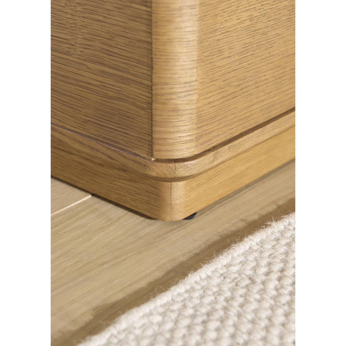 Colorado 2 Door 1 Drawer Wardrobe In LightWood – image 4