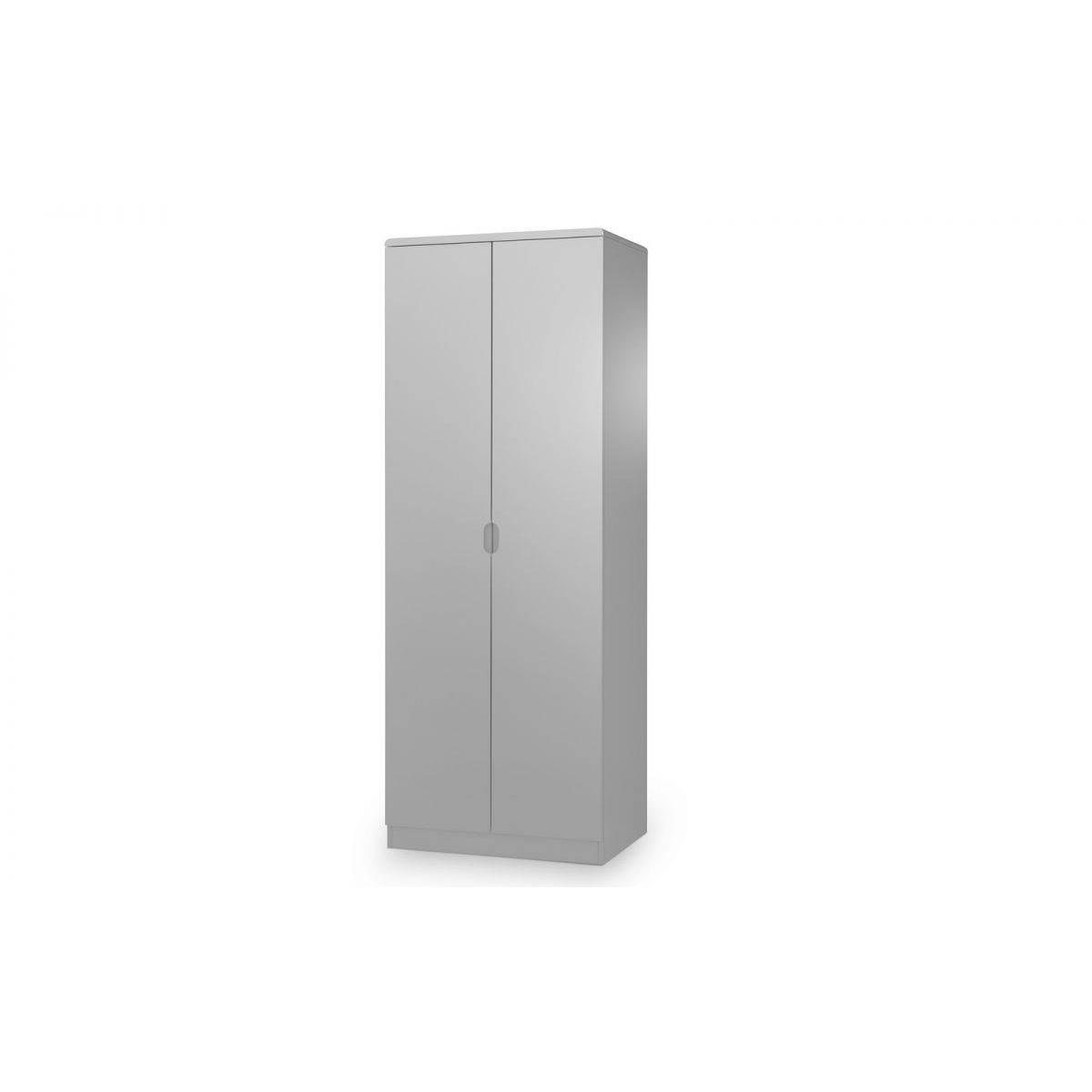 Julian Bowen Manhattan 2 Door Wardrobe - Grey – image 2