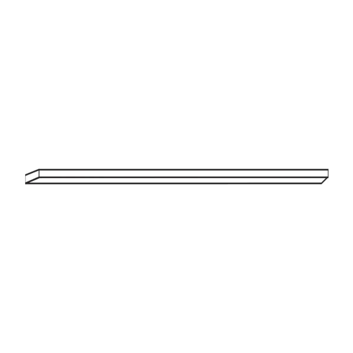 Wiemann Darwin Wardrobe Cornice - 200cm - With Lights – image 1