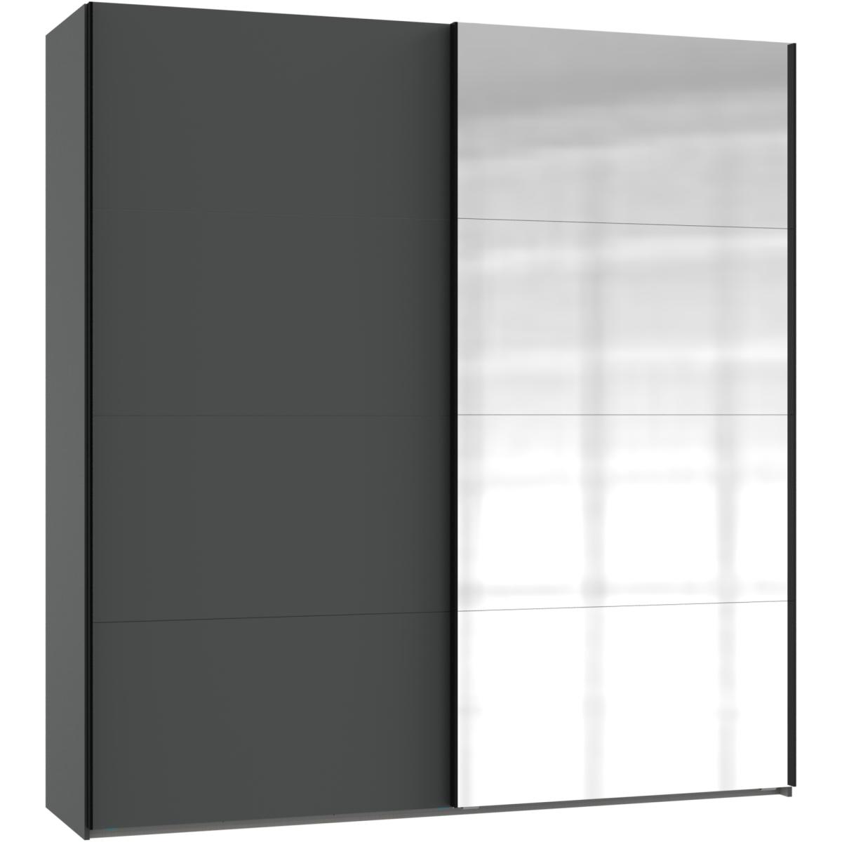 Wiemann Sheffield Sliding Door Wardrobe - 180cm - 1 Mirrored Door – image 4