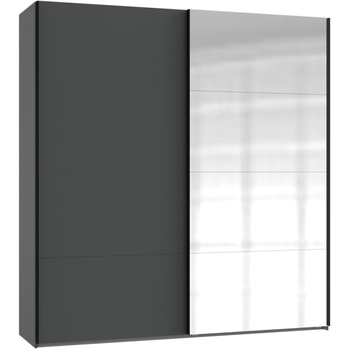 Wiemann Sheffield Sliding Door Wardrobe - 180cm - 1 Mirrored Door – image 9