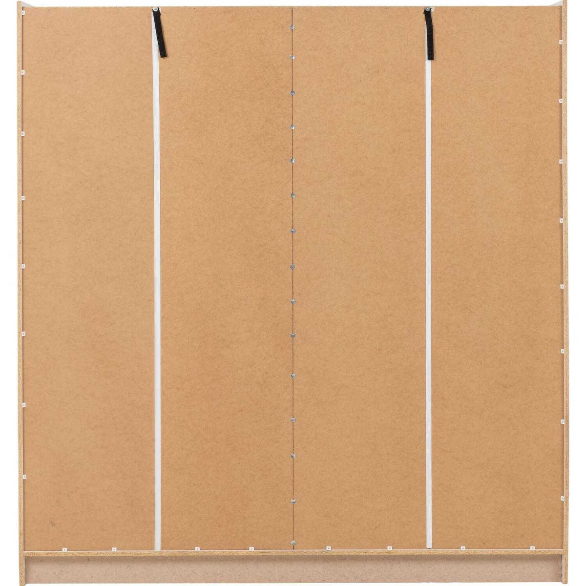 Nevada 2 Door Sliding Wardrobe  - White Gloss – image 7
