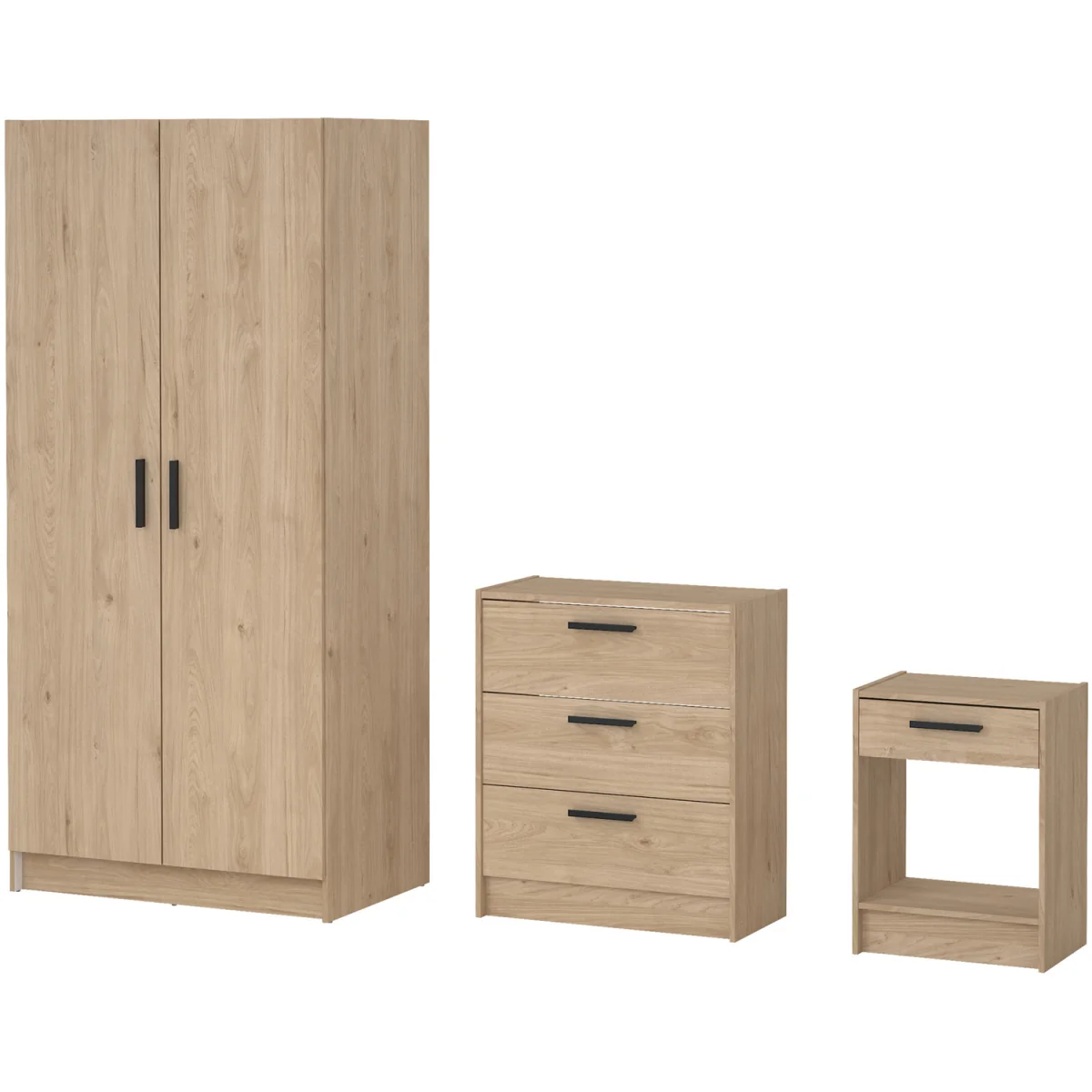 Escape Wardrobe, Chest and Nightstand in Jackson Hickory - Jackson Hickory – image 3