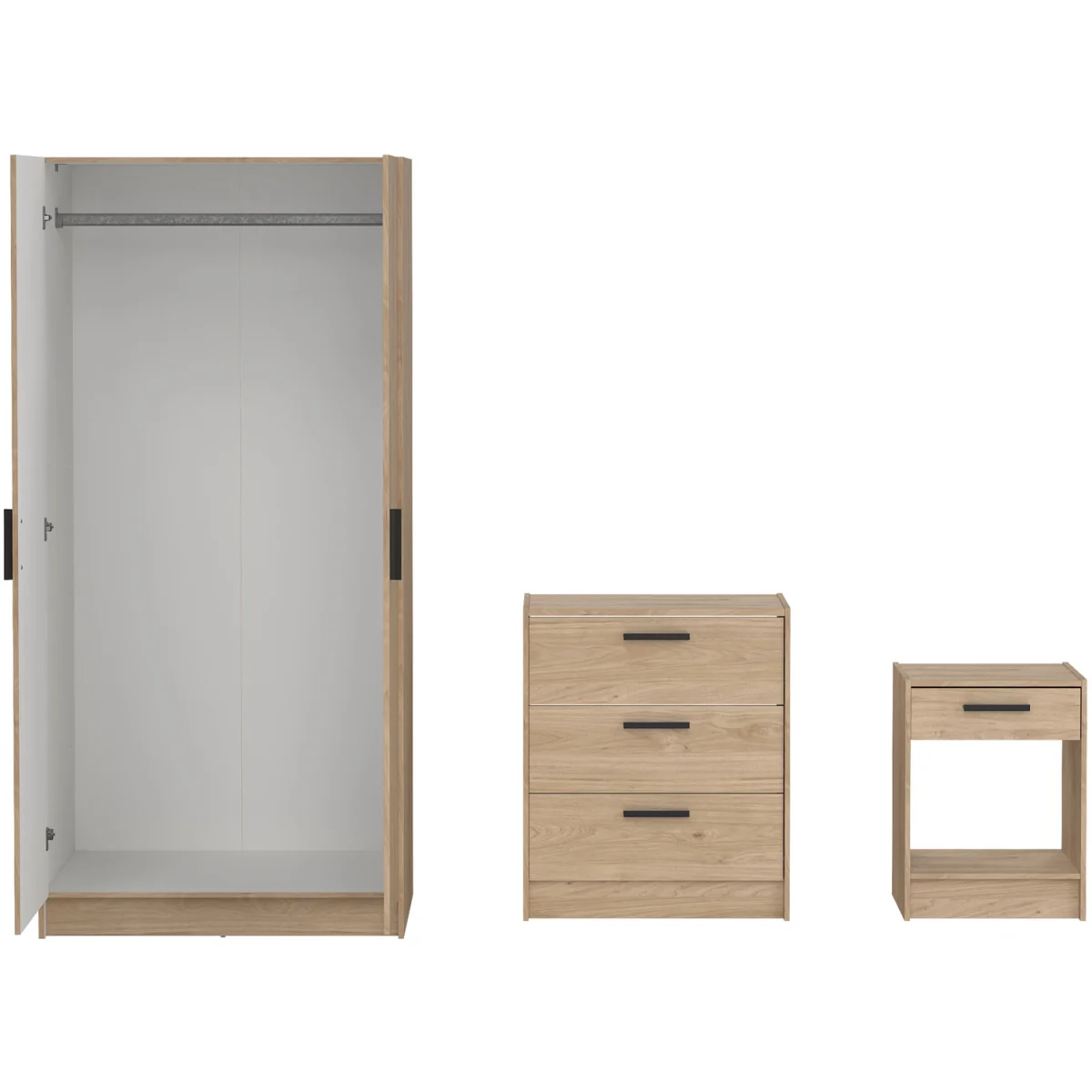 Escape Wardrobe, Chest and Nightstand in Jackson Hickory - Jackson Hickory – image 5