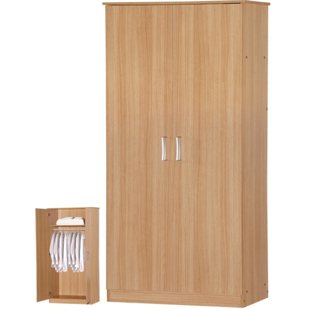 Oak bedroom wardrobe – image 2