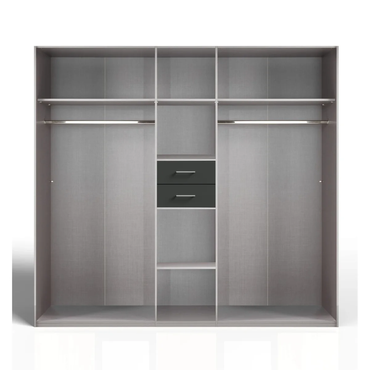 Dillingen Viking Oak 5 Door 225cm Wardrobe with Mirror - Oak – image 2