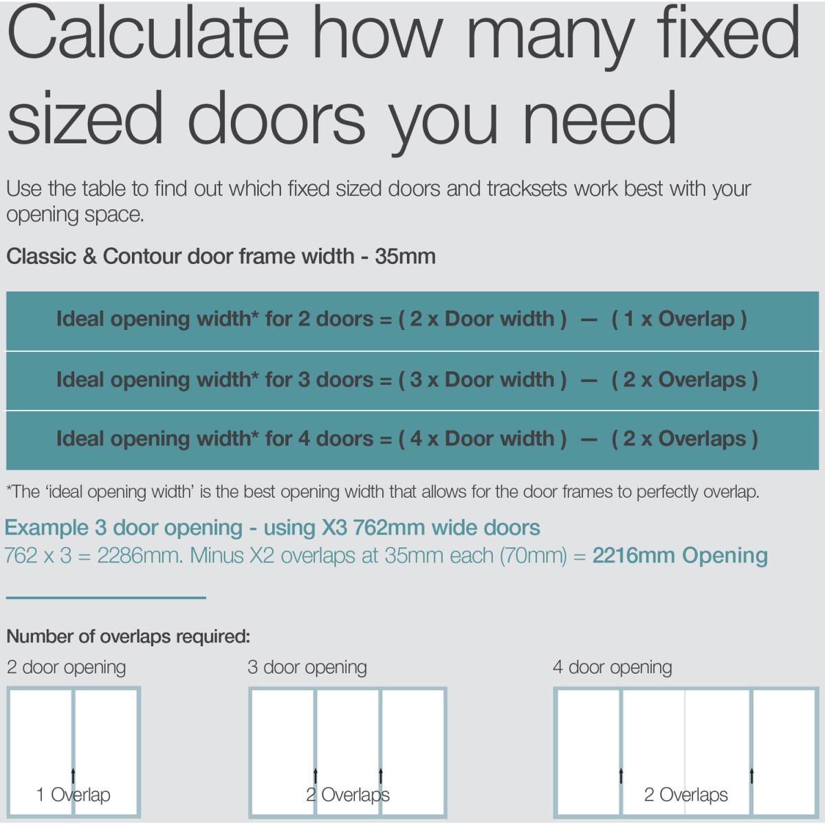 Spacepro 762MM Classic Sliding Door Kit - Stone Grey / 2 – image 3