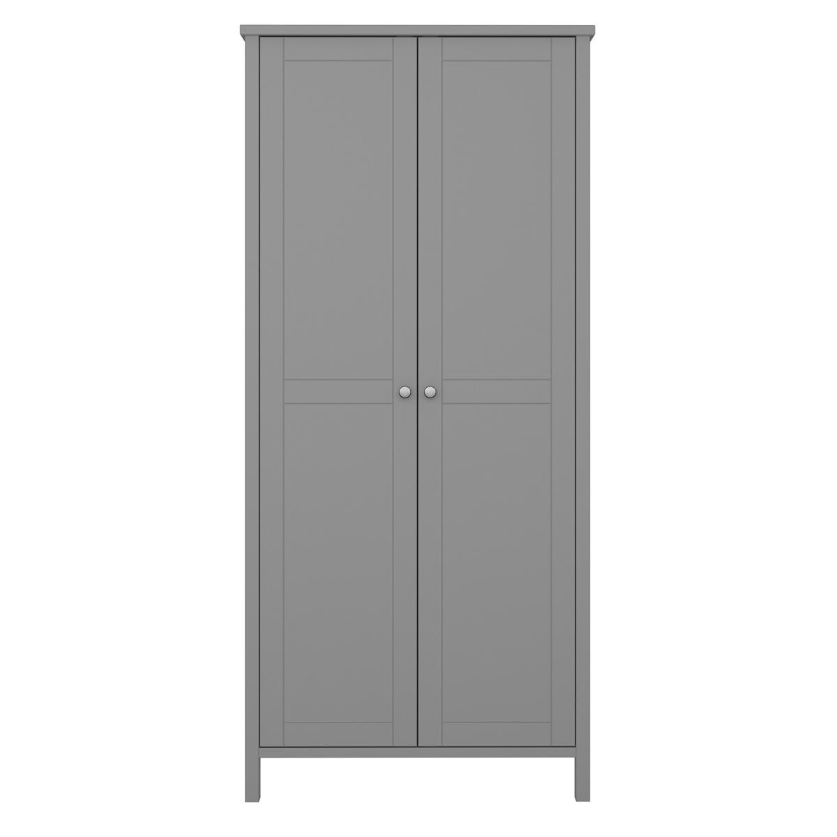 Steens Tromso Two Door Wardrobe - Grey – image 2