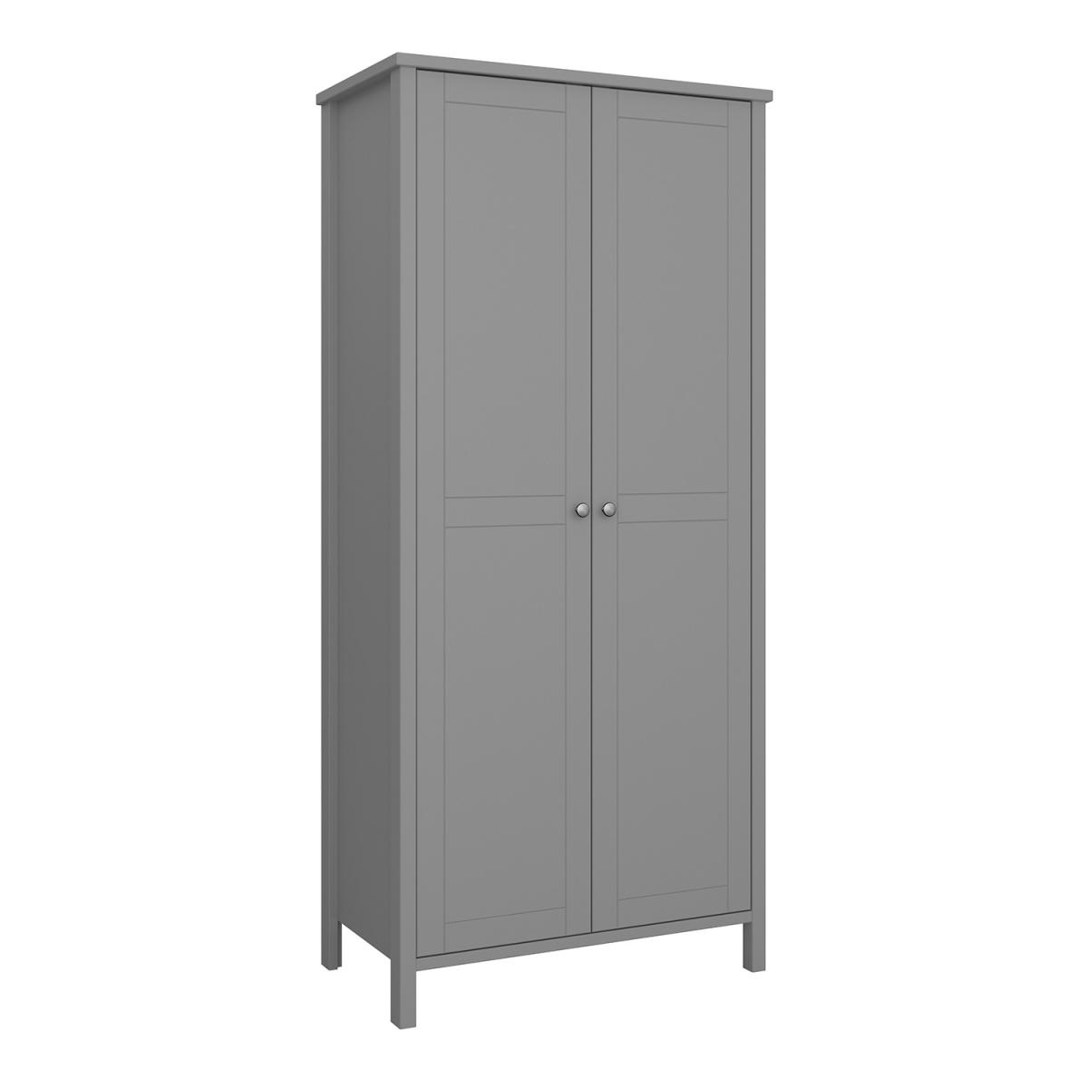 Steens Tromso Two Door Wardrobe - Grey – image 3