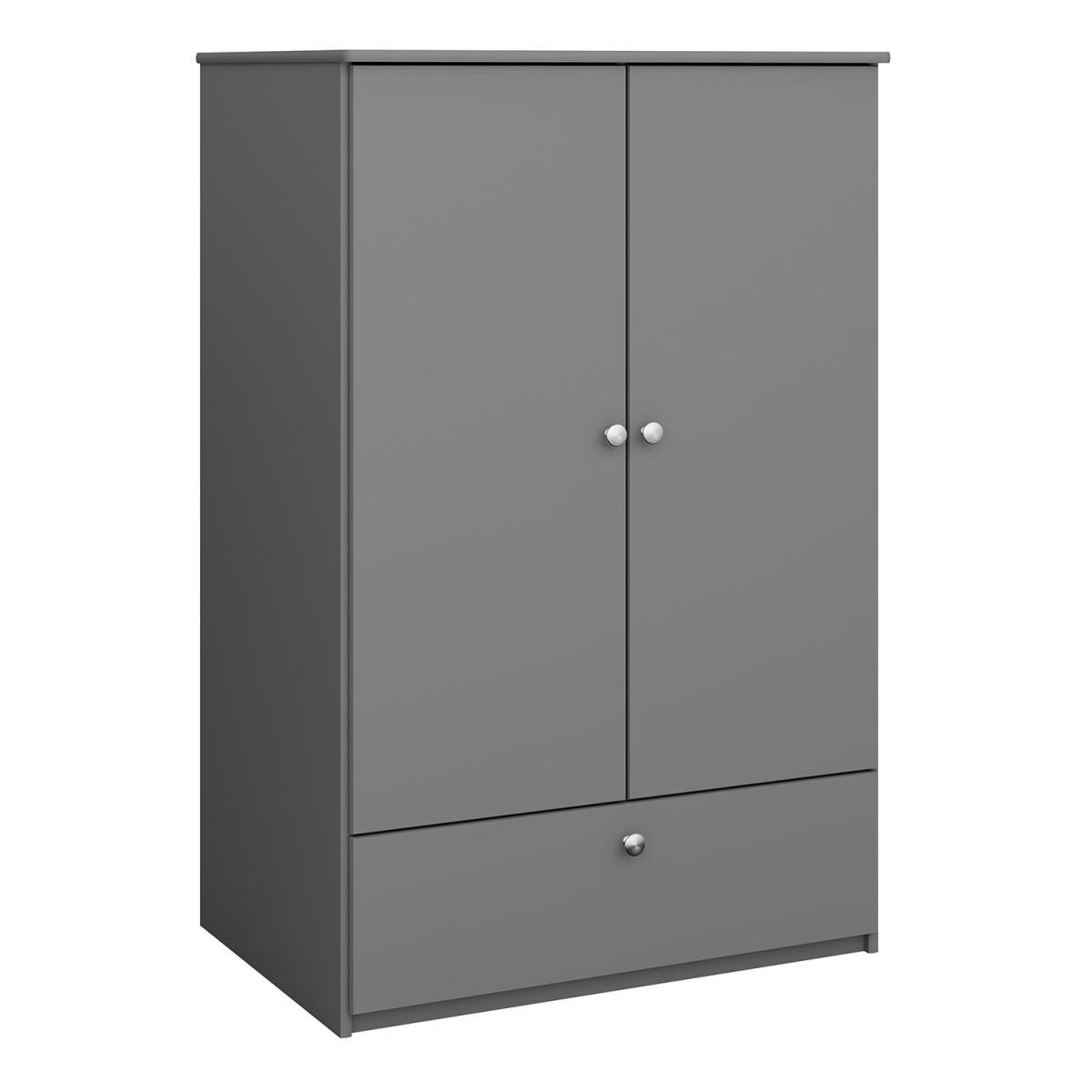 Steens For Kids 2 Door Wardrobe - Grey – image 3