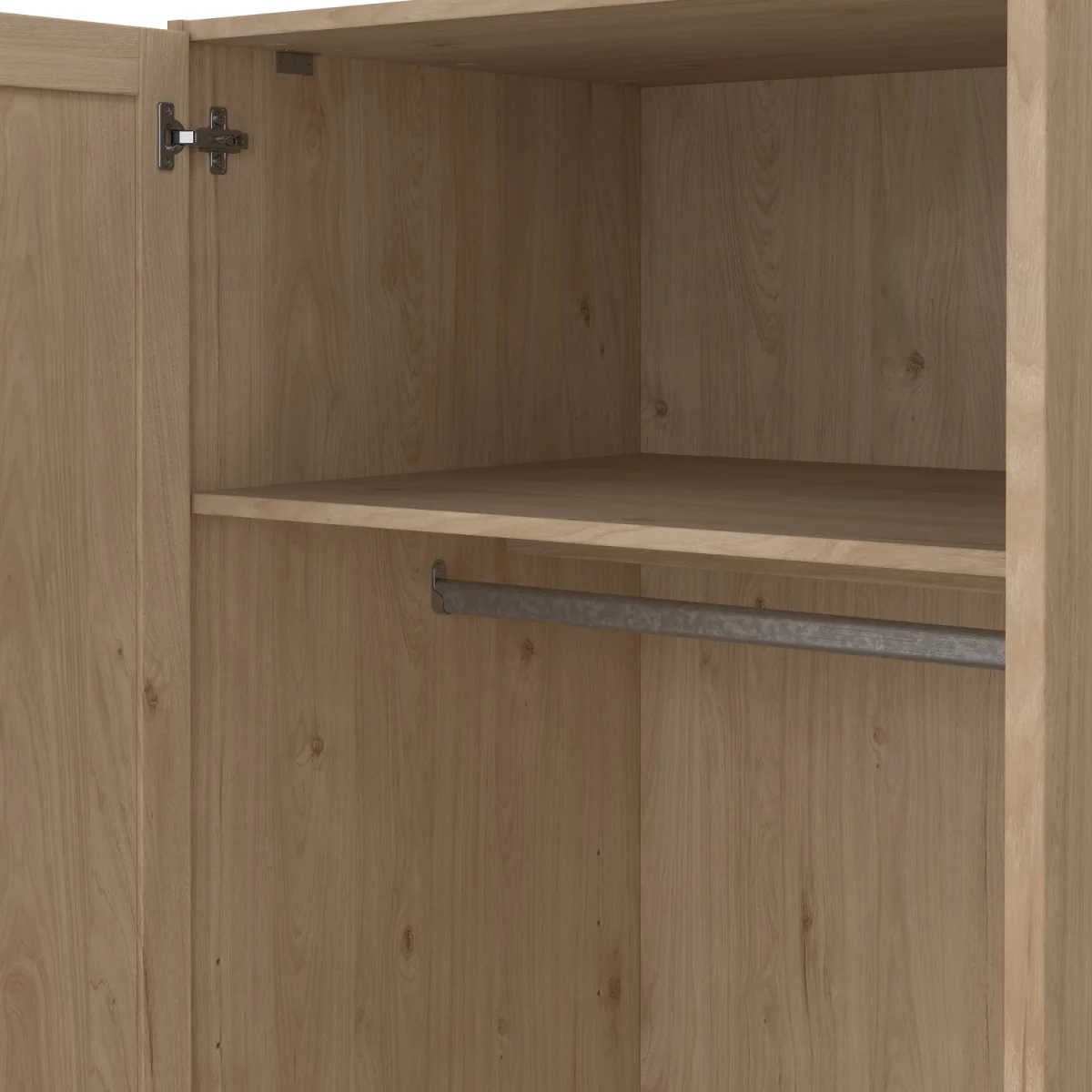 Brande Wardrobe 3 Doors - Jackson Hickory – image 11